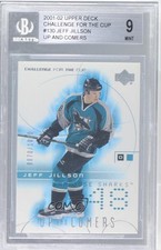 2001 Challenge for the Cup Up and Comers /1000 Jeff Jillson #130 BGS 9 MINT k5i
