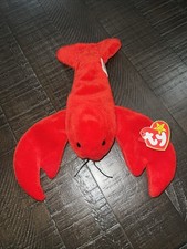 TY Beanie Baby - PINCHERS the Lobster 8.5 inch - MWMTs Stuffed Animal Toy