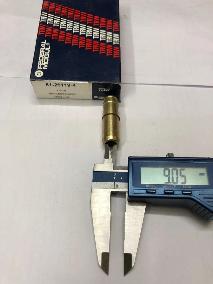 4 X GUÍA VÁLVULA ENTRADA 81-26119-4 TRW MERCEDES-BENZ CABRIOLET W111 W112 280 Foto 4 de 4