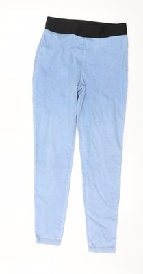 Marks and Spencer Damen Blau Denim Skinny Jeans Größe 10 L27 in