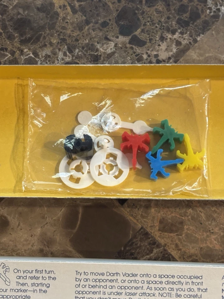 Star Wars The Ultimate Space Adventure Game Parker Brothers Minty Parts Only!!! - Image 4 of 4