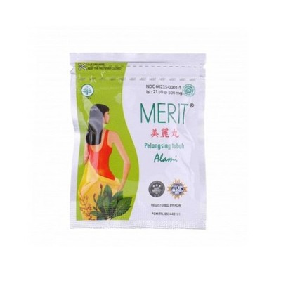 Herbal body slim support pills sachet 21 tablets natural formula