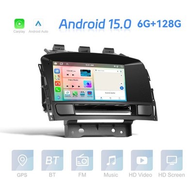 4G+64G Carplay Android15 Autoradio Für Opel Astra J Buick EXCELLE Verano 2010-14