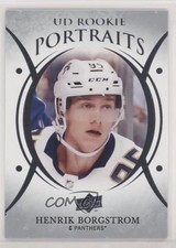 2018-19 Upper Deck UD Portraits Rookies Henrik Borgstrom #P-90 x9h