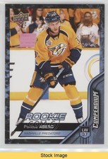 2016-17 Upper Deck Compendium Rookies Blue Pontus Aberg #296 READ za9