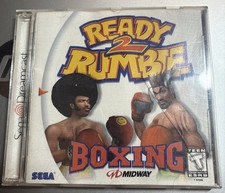 Ready 2 Rumble Boxing (Sega Dreamcast, 1999) With Manual.