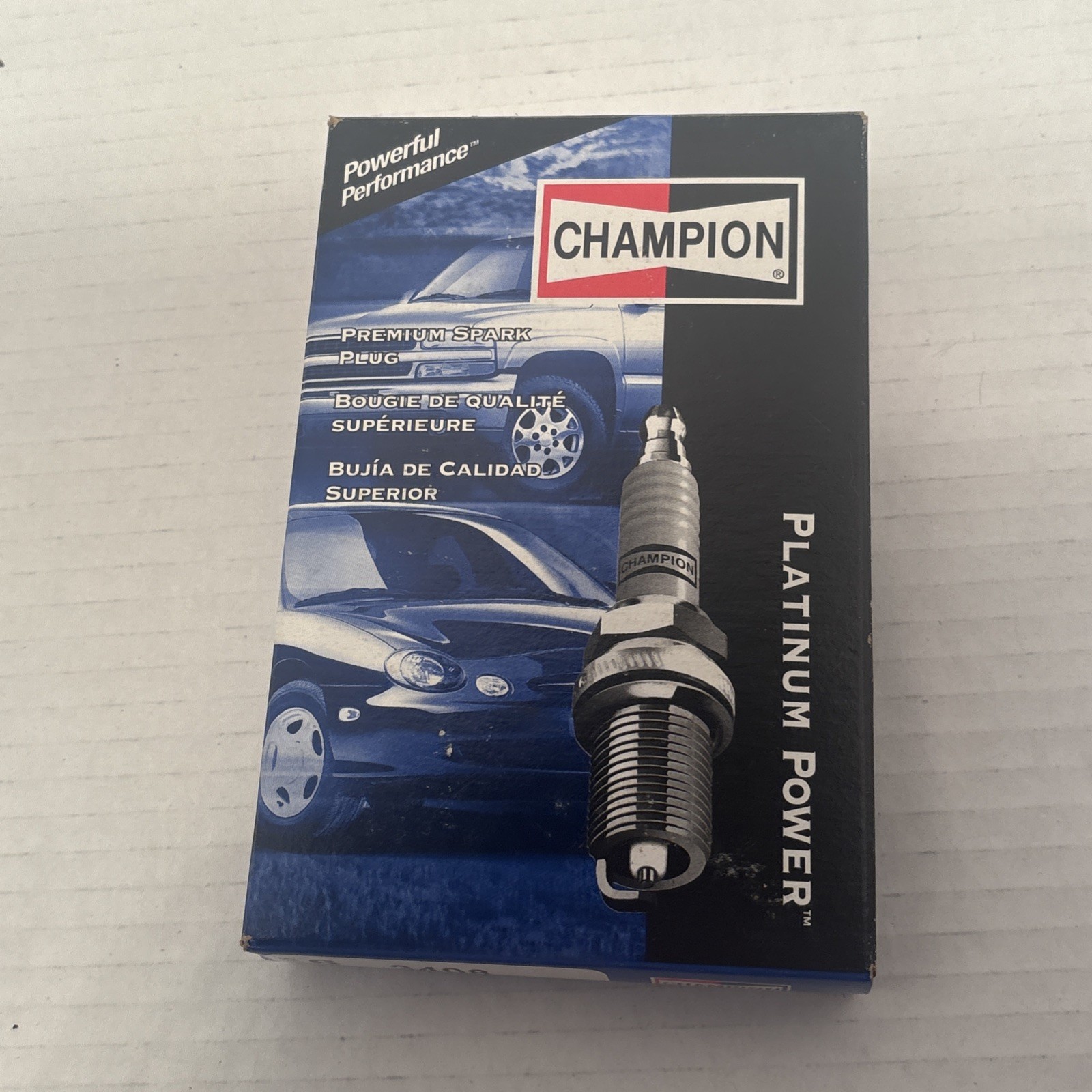 Champion Platinum Spark Plugs Pack of 6 New Stock No.3408