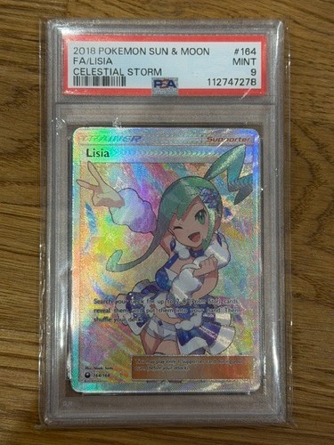 Lisia graded PSA 9 for sale on eBay