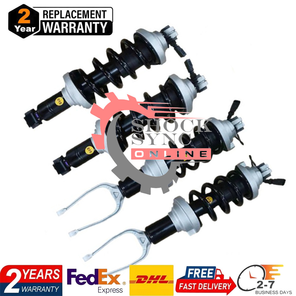 4pcs Front Rear Shock Absorbers Struts w/MagneRide Fit Audi R8 V10 V8 4T0512019L
