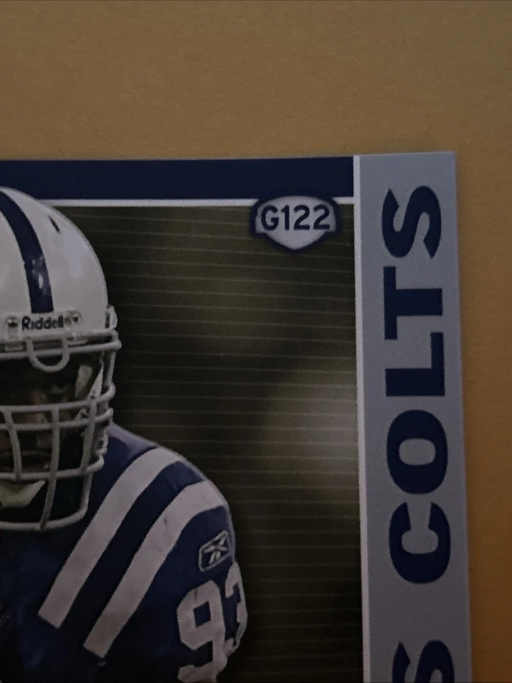 Dwight Freeney 2008 Fathead Tradeables G122 Indianapolis Colts Foto 3 de 3