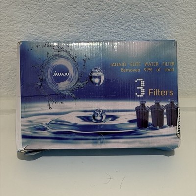 JAOAJO Elite Water Filter Cartridges 3-Pack for Brita Classic 40 gal Carbon
