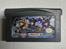 Nintendo GameBoy Advance GBA - Sigma Star Saga - Authentic / Tested