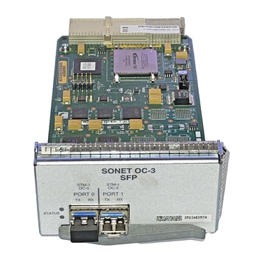 Juniper PE-2OC3-SON-SFP-A OC3 STM-1 SONET Modul getestet