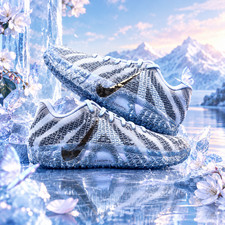 Ja 3 EP HF2793-400 - Cobalt Bliss Metallic Silver For WOMEN Size US 5.5-11