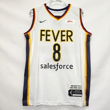 Sophie Cunningham #8 Jersey. Sewn version. Custom White. Men's Sizes S-2XL