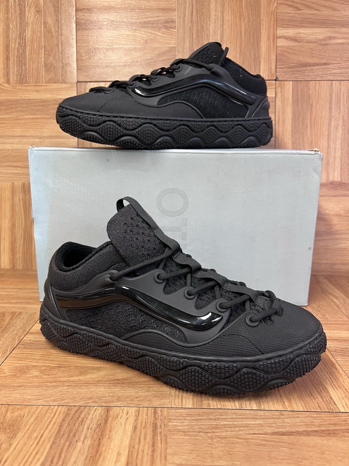 RARE Sz 7.5 - VANS Old Skool 36 FM Black SAMPLE Sneakers
