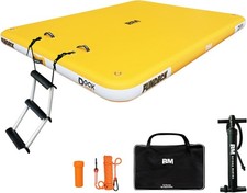 Inflatable Floating Dock Swim Platform Lake Raft