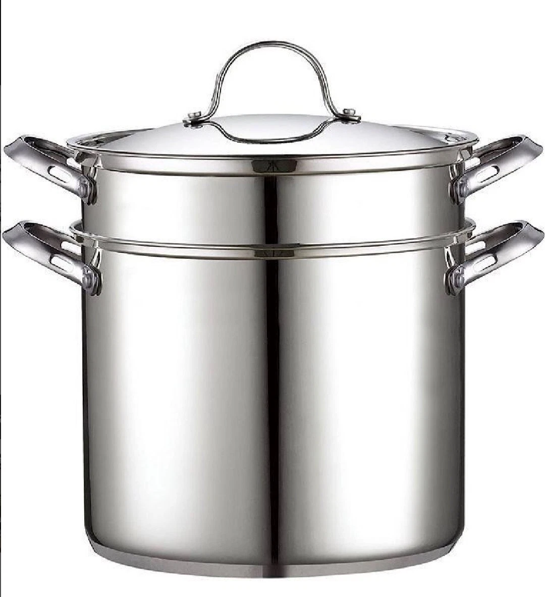Stainless Steel 12 Quart Pasta Pot Set with Strainer Inserts & Lid - 4 Pieces
Opens in a new window 