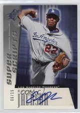 2005 SP Collection SPx Superscripts Signatures 6/15 Edwin Jackson Auto my8