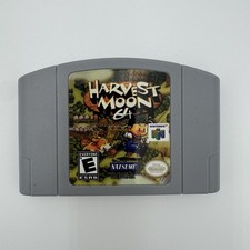 Harvest Moon 64 Nintendo 64 Authentic Cartridge Only - Tested & Working Clean