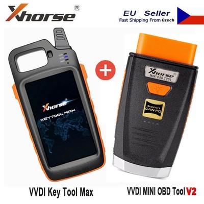 Xhorse VVDI Key Tool Max Remote Chip Generator Programmer &VVDI MINI OBD Tool V2