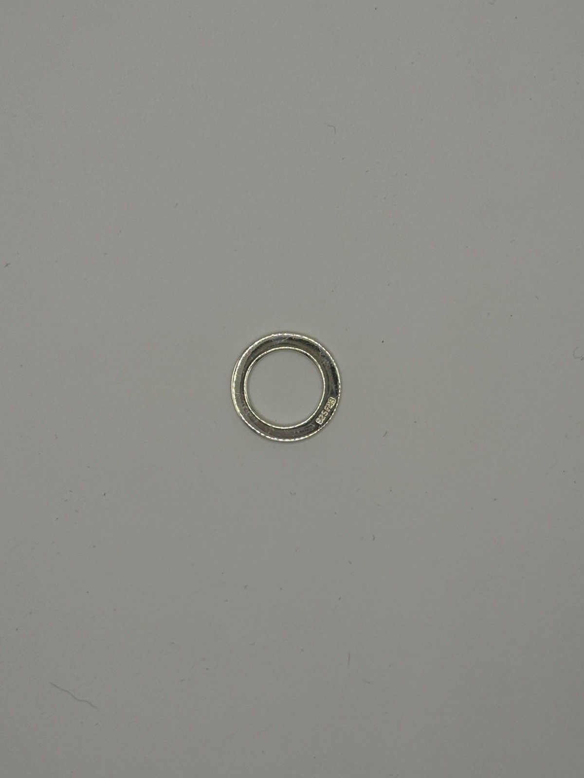 Open Circle Hope Affirmation 925 Solid Sterling S… - image 2