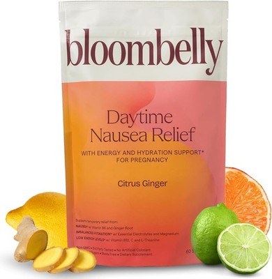 BLOOMBELLY Morning Sickness + Nausea Relief - Electrolytes & Hydration Support