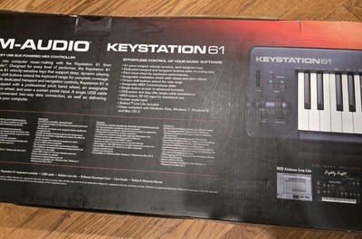 M-Audio Keystation 61 MKII MK2 61-Key BUS Powered MIDI Controller
