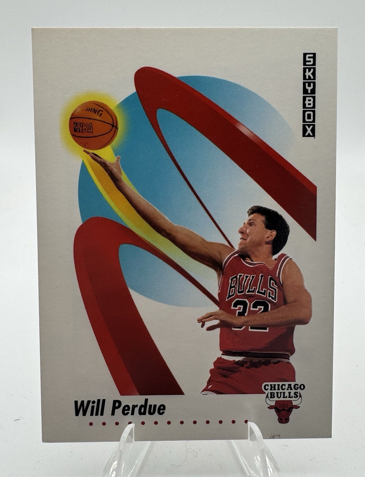1991 SkyBox Will Perdue #43 Chicago Bulls