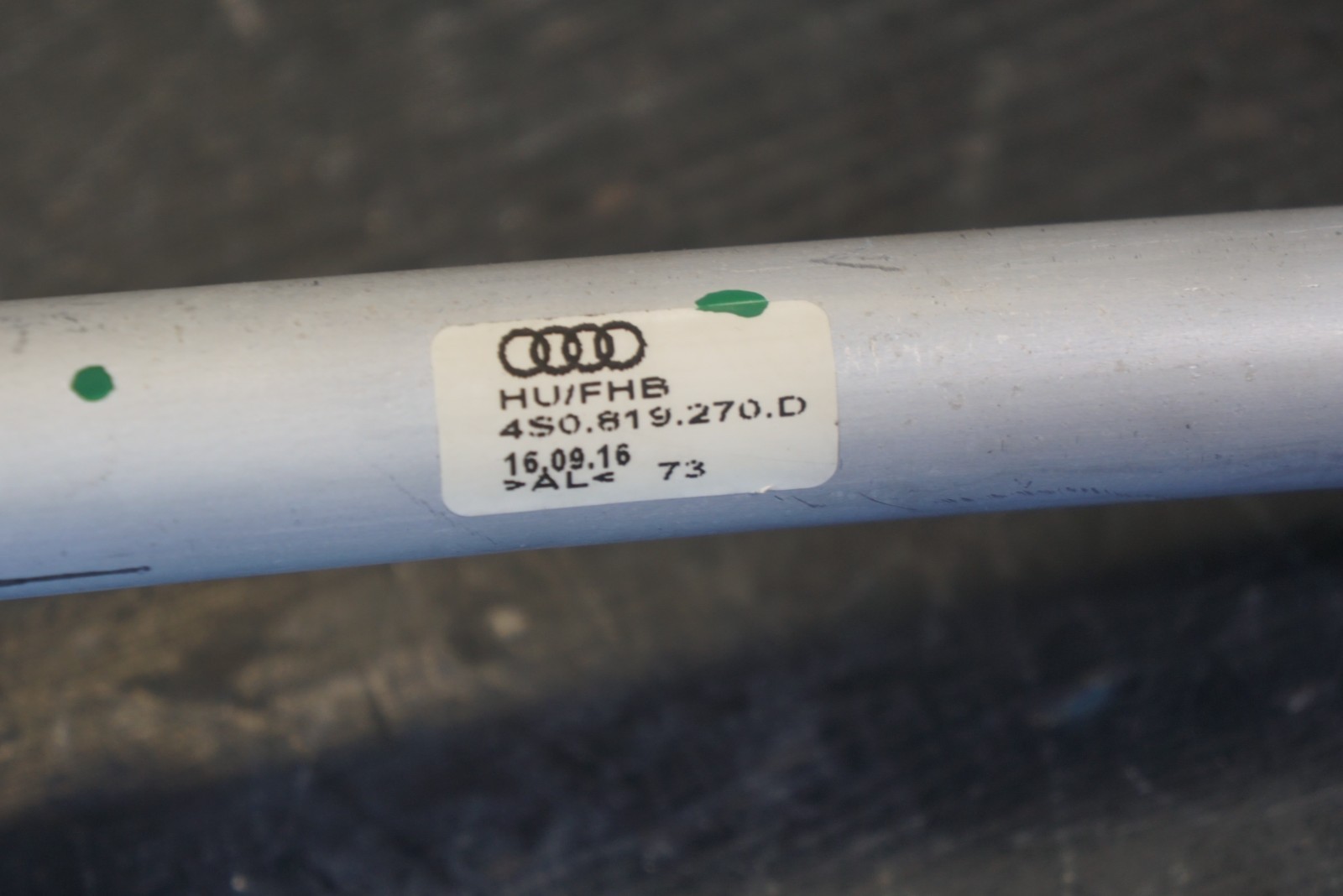 Audi R8 2017-2023 Coolant pipe P/N 4S0819270D