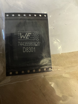 Würth WE-HCI-2212 geschirmte drahtgewickelte SMD-Induktivität X 30