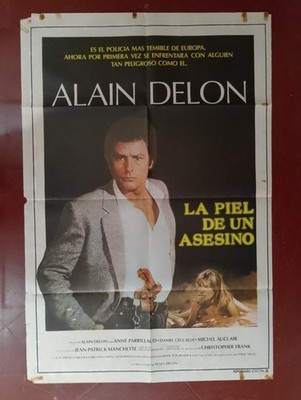 A. Delon. For a Cop's Hide (Pour la peau d'un flic) 1S, Original Argentina p109