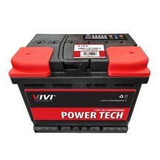 POWER SLI VIVI AUTOPARTS BATTERIA 12V L1 IDROMETRO 55Ah 530A DX(0/1) B13