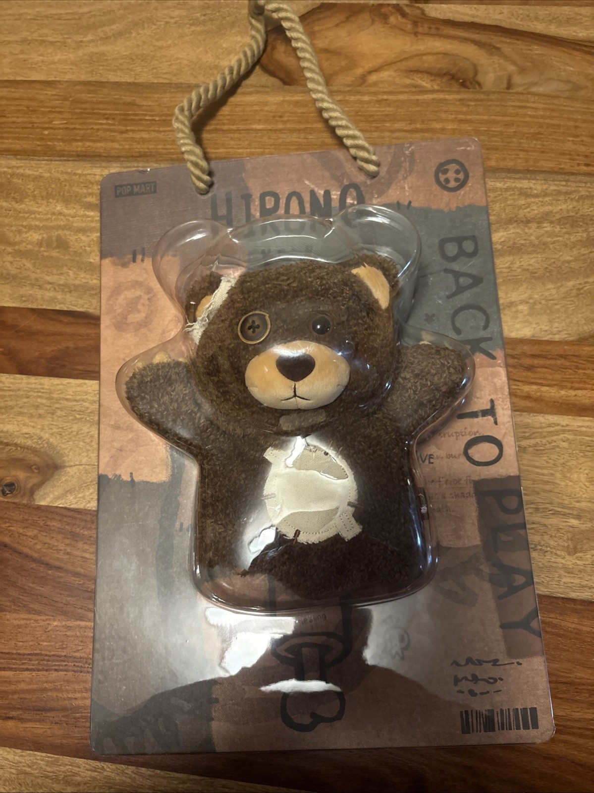 Hirono Bear Plush Hand Puppet