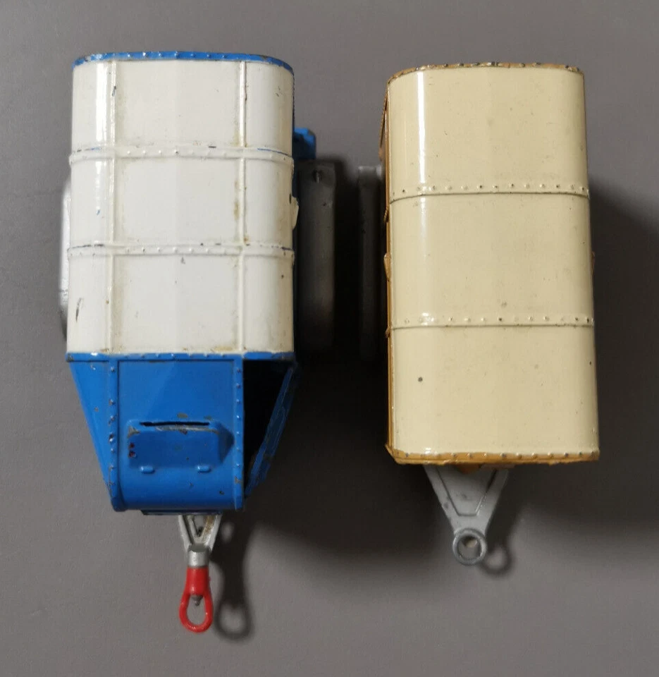 Corgi Toys 102 & 112 - Rice Pony Trailer & Horse Box Anhänger Vintage - Bild 3 von 4