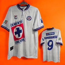 CRUZ AZUL AWAY - Football Soccer - Champion 97/98 - CAMORANESI  - XL (Run Small)
