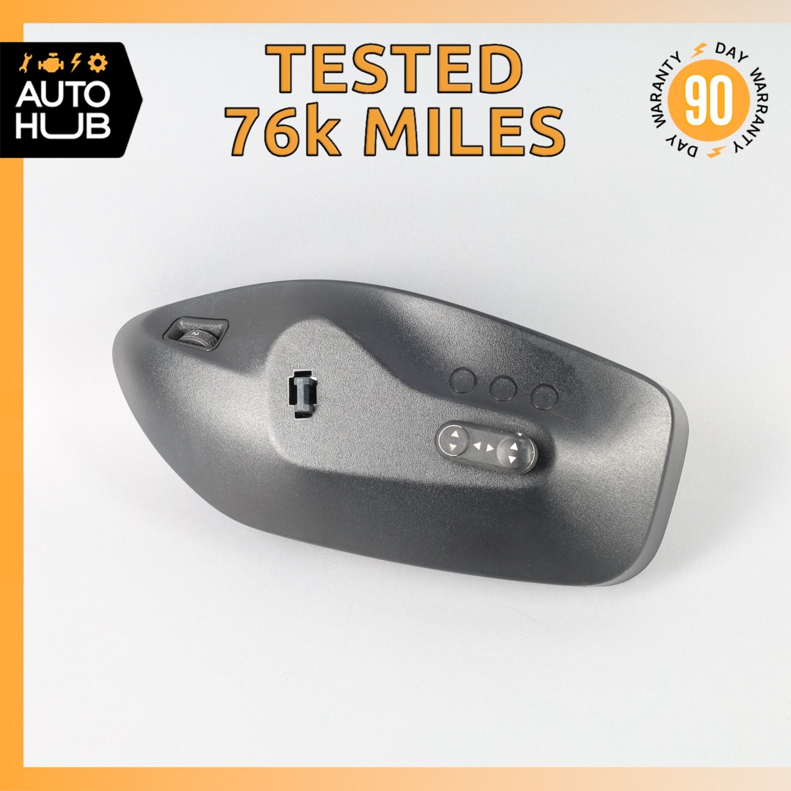 08-19 Maserati GranTurismo M145 Right Seat Control Panel Trim w/Switch OEM 76k