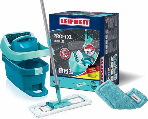 Leifheit Set Profi XL Mobile + static plus VS (055168) Wischtuchpresse + Wischer - Bild 1 von 3