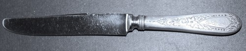 Antikes Stieff Betsy Patterson Sterling Silber Tafelmesser JMS?* Mono Kostenloser Versand - Bild 3 von 5