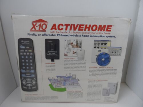 X-10 Activehome Kit automazione domestica wireless 6 pezzi controllo intera casa - NUOVO - Foto 3 di 6
