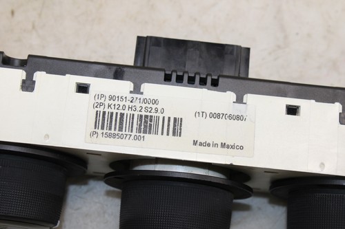 2007-2010 Saturn Sky Climate Control Switch Assembly 15885077 OEM KW70 - Picture 5 of 6