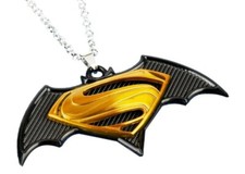 Batman Vs Superman 3 Inches Wide Metal Pendant Necklace