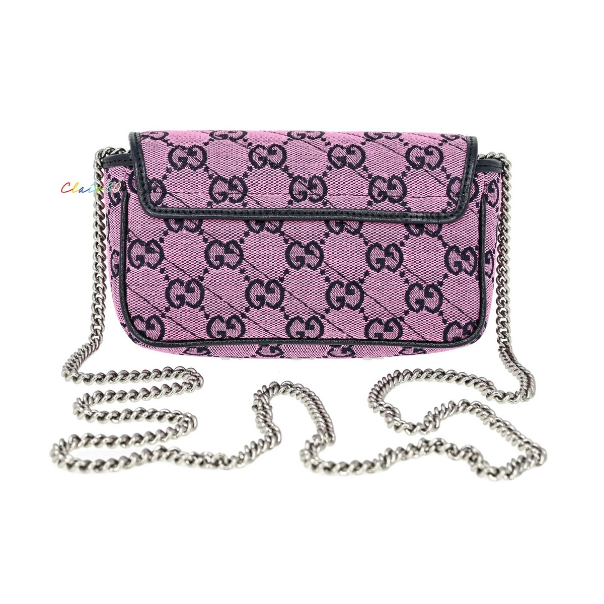 multi color gucci purse
