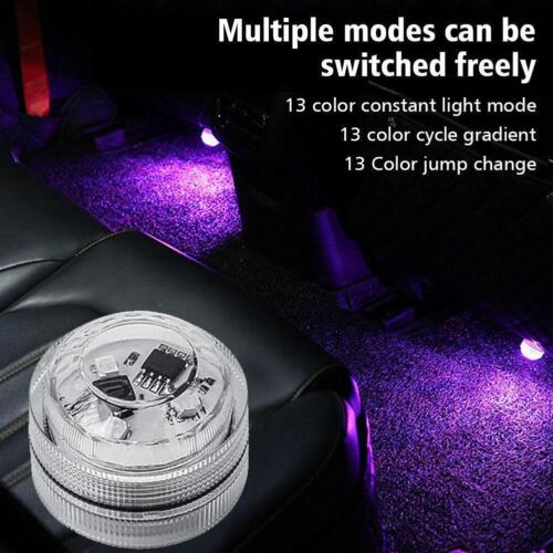 Multicolor LED Light Car Accessories Atmosphere Lights Control w/ BE Remote H0Z2 - Picture 5 of 14