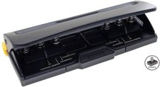 Adjustable 6 Hole Punch, Black, 8 Sheet Capacity, Mini/Pocket / A4 / A5 / A6 / A