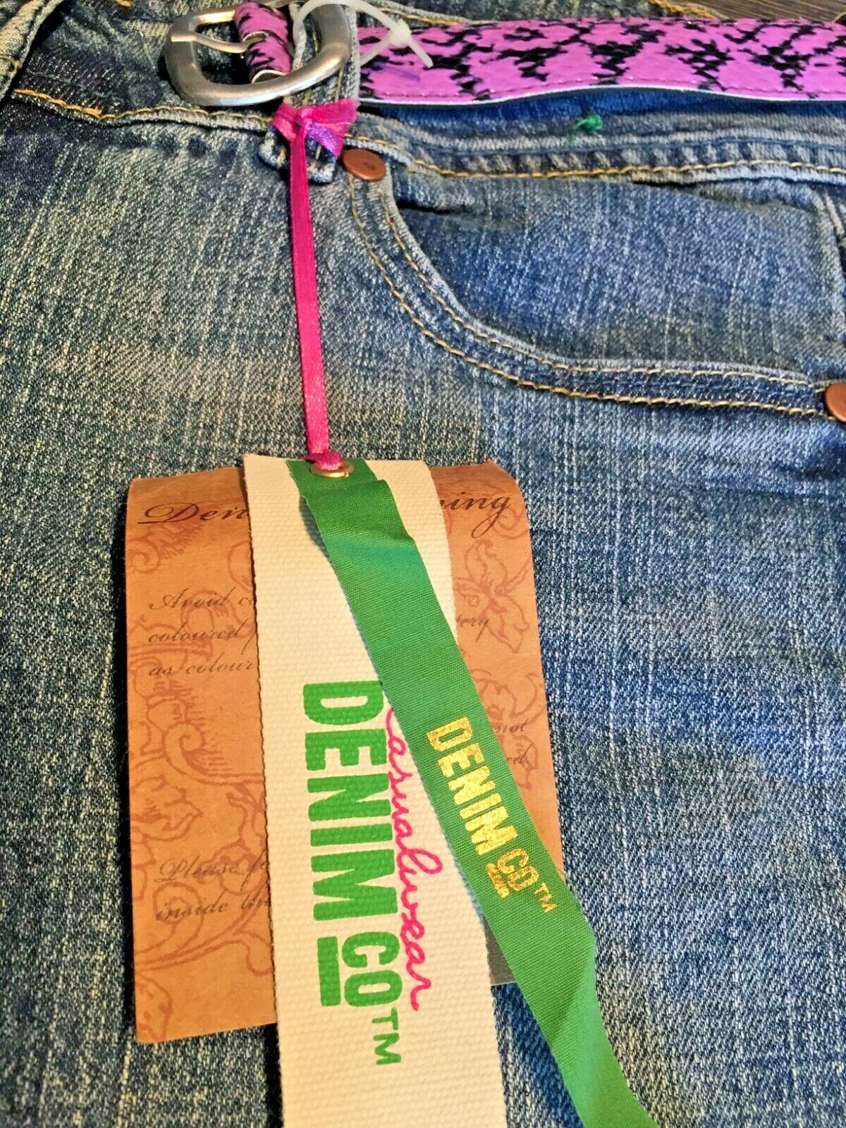denim-co-jeans-size-10-38-including-belt-bnwt-ebay