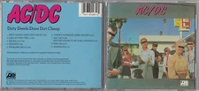 AC/DC - Dirty Deeds Done Cheap CD 1990 ATLANTIC EARLY DADC PRESS 16033-2 VG