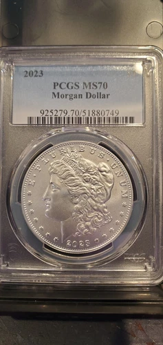 Perfection! 2023 PCGS MS70 Morgan Dollar