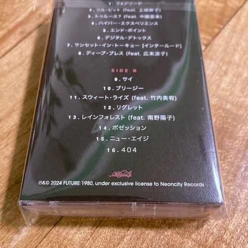 NIGHT TEMPO Connection Vaporwave Future Funk Cassette Tape Neon City 2024 NEW - Picture 5 of 9