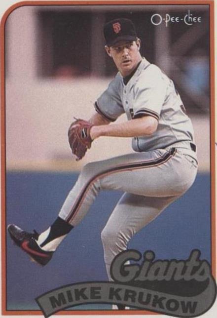 1989 O-Pee-Chee - Mike Krukow #125 - 1 of 1